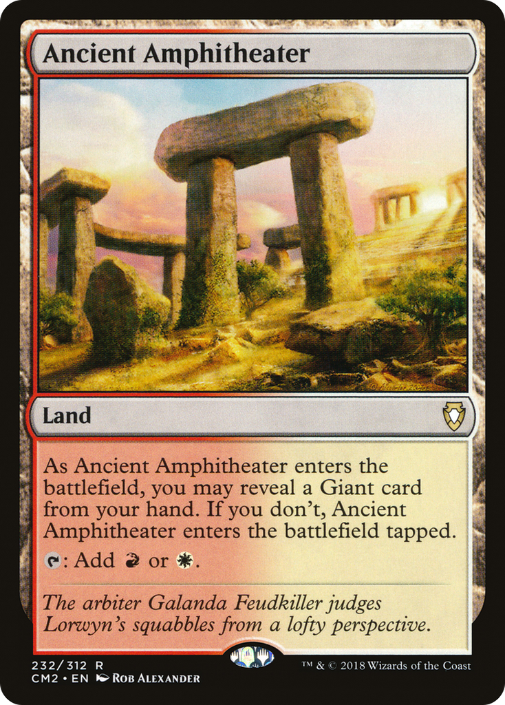 Magic: The Gathering - Ancient Amphitheater - Commander Anthology Volume II