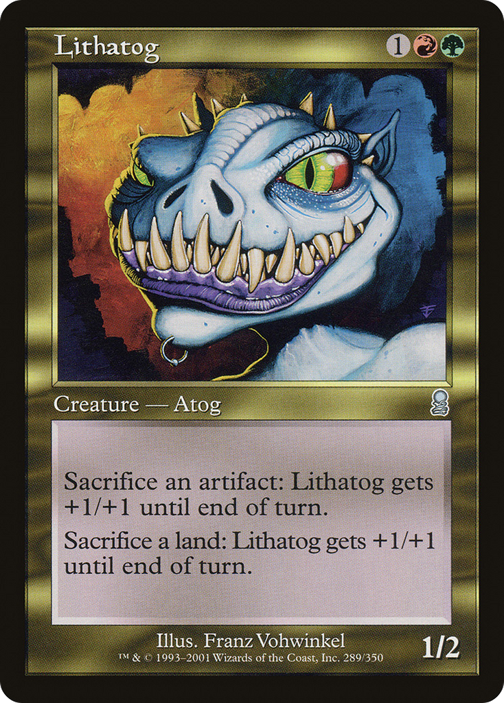 Magic: The Gathering - Lithatog - Odyssey