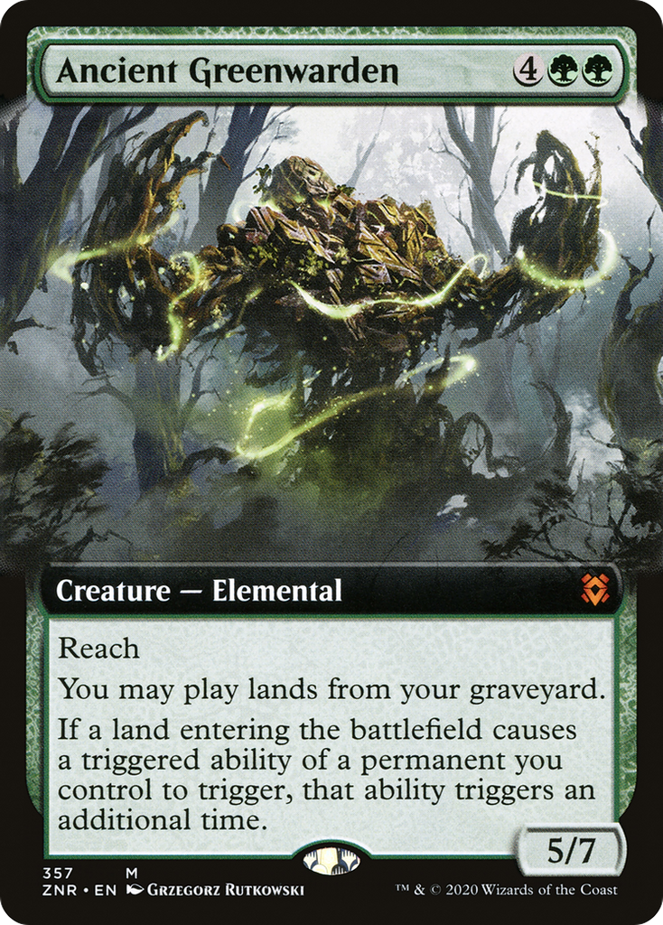 Magic: The Gathering - Ancient Greenwarden - Zendikar Rising