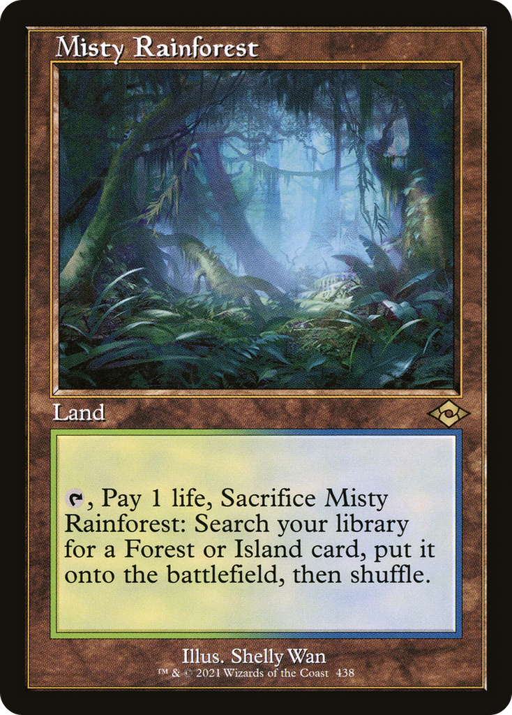 Magic: The Gathering - Misty Rainforest - Modern Horizons 2