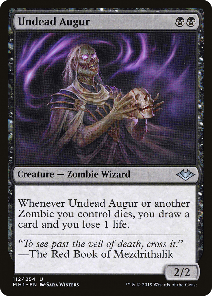 Magic: The Gathering - Undead Augur - Modern Horizons
