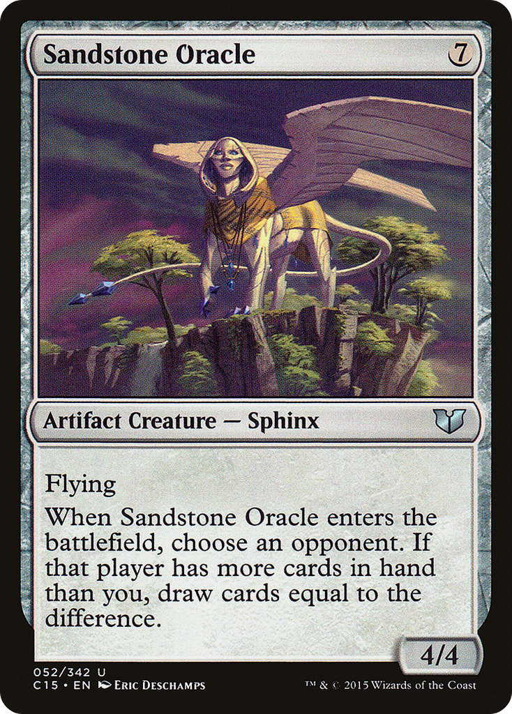 Magic: The Gathering - Sandstone Oracle - Commander 2015