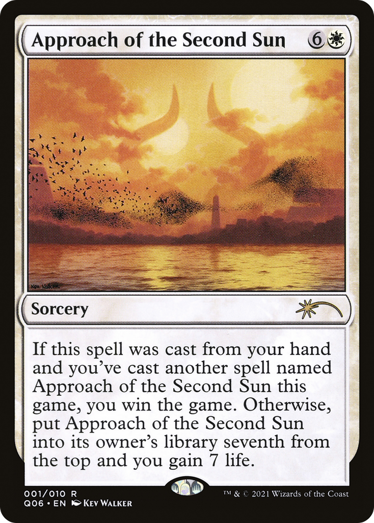 Magic: The Gathering - Approach of the Second Sun - Pioneer Challenger Decks 2021