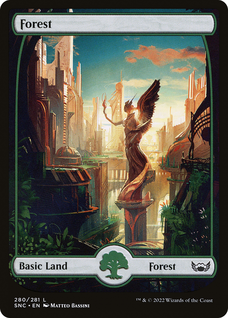 Magic: The Gathering - Forest - Streets of New Capenna