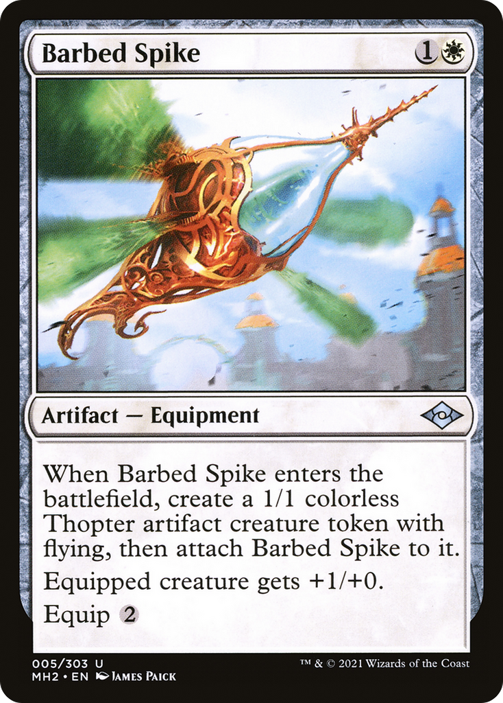 Magic: The Gathering - Barbed Spike Foil - Modern Horizons 2