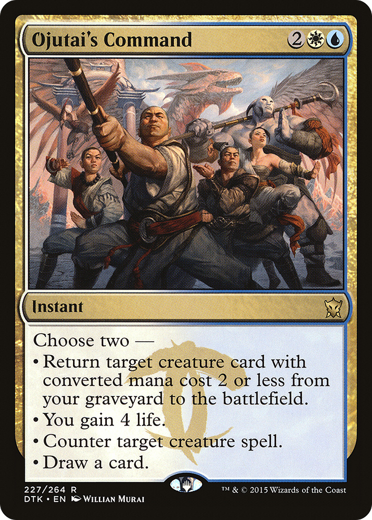 Magic: The Gathering - Ojutai's Command - Dragons of Tarkir