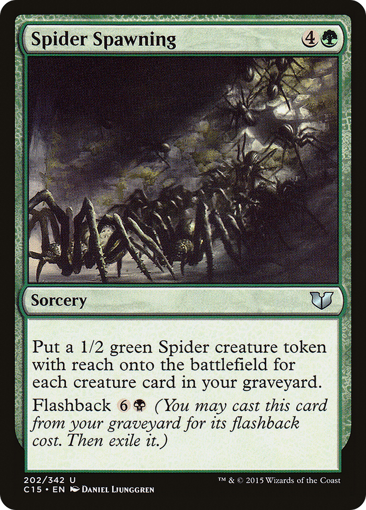 Magic: The Gathering - Spider Spawning - Commander 2015