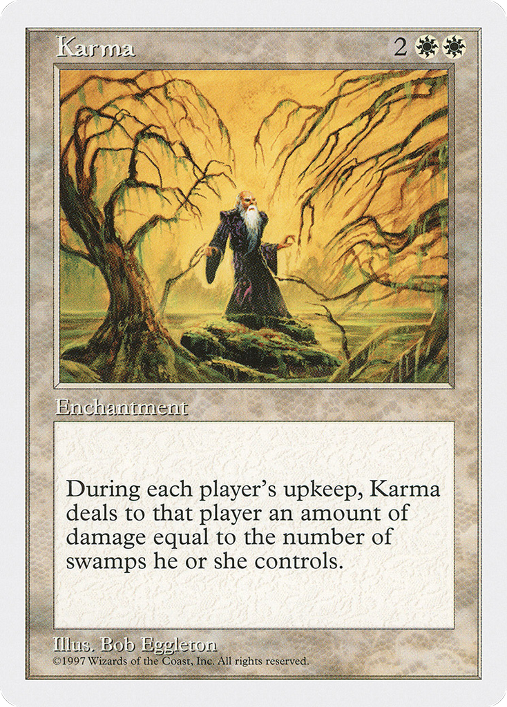 Magic: The Gathering - Karma - Fifth Edition