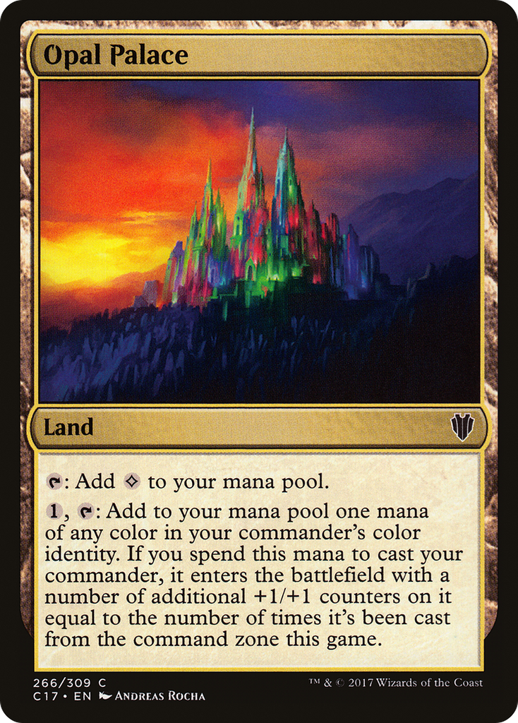 Magic: The Gathering - Opal Palace - Commander 2017