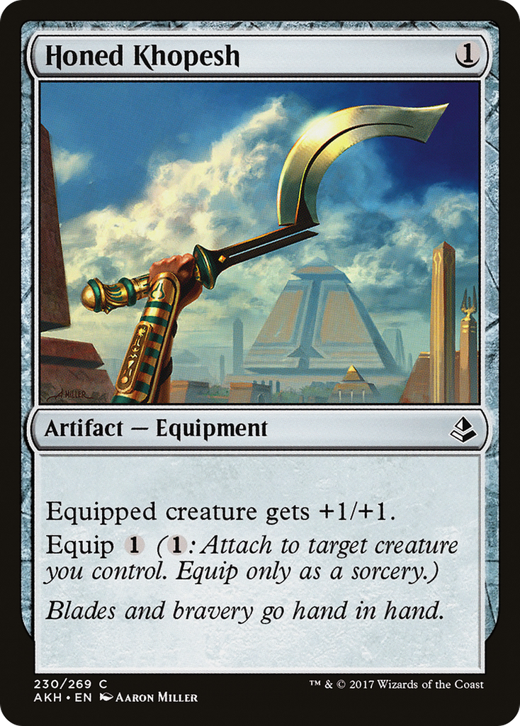 Magic: The Gathering - Honed Khopesh - Amonkhet