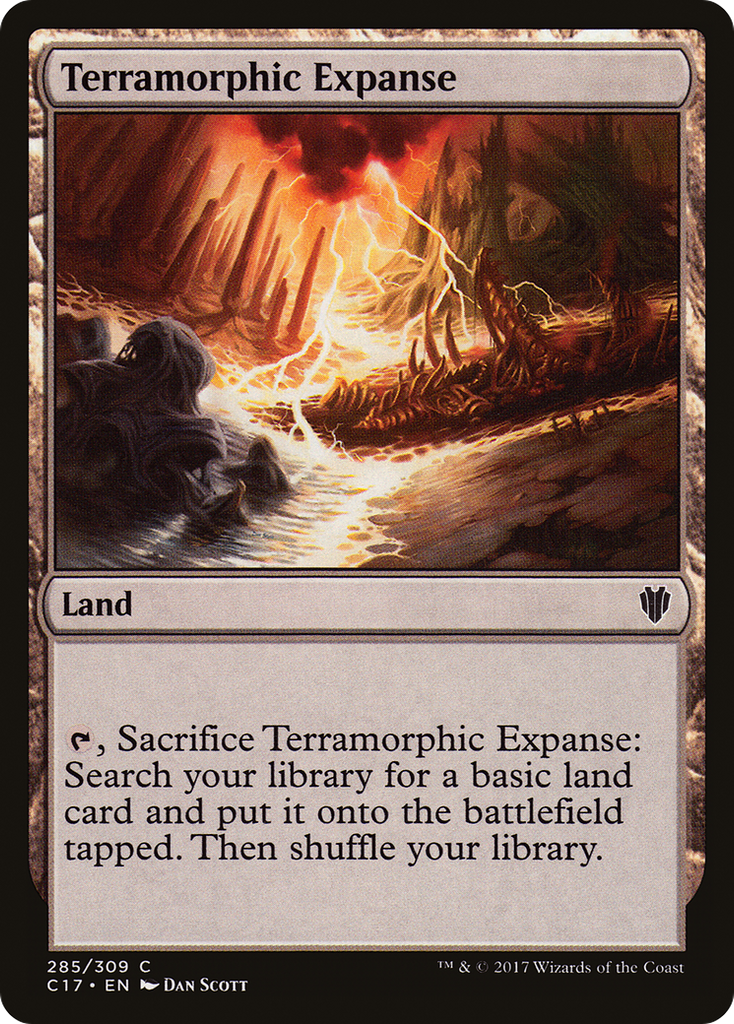 Magic: The Gathering - Terramorphic Expanse - Commander 2017