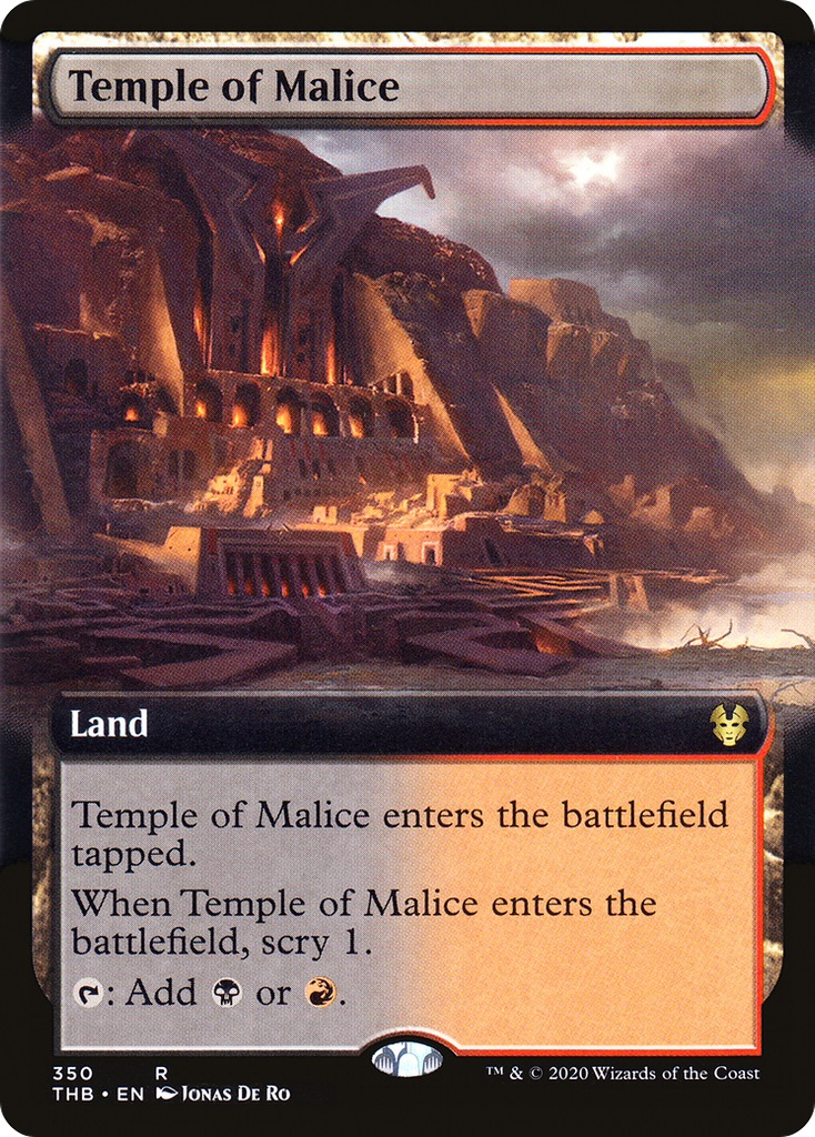 Magic: The Gathering - Temple of Malice - Theros Beyond Death