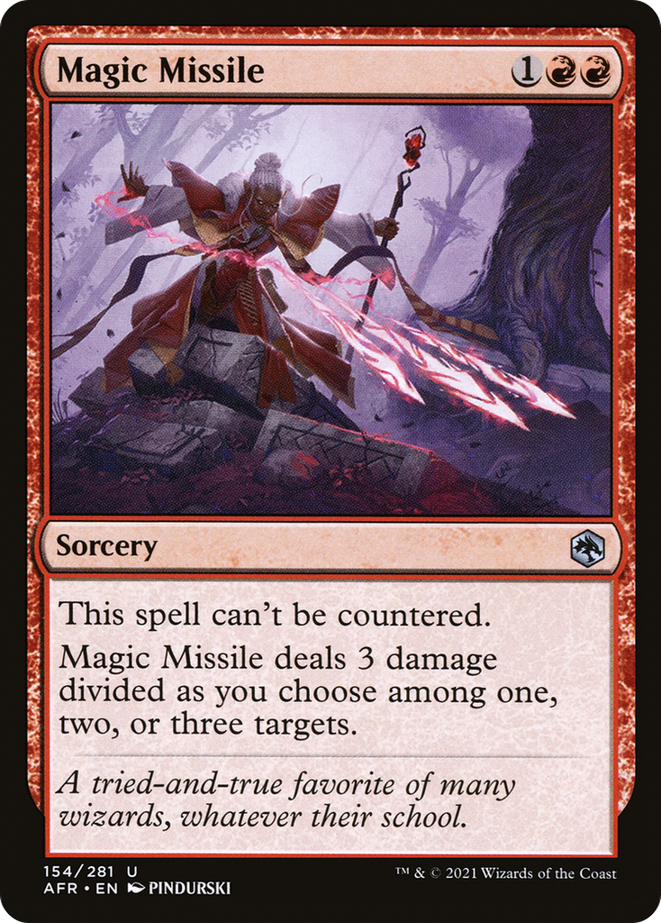 Magic: The Gathering - Magic Missile - Adventures in the Forgotten Realms