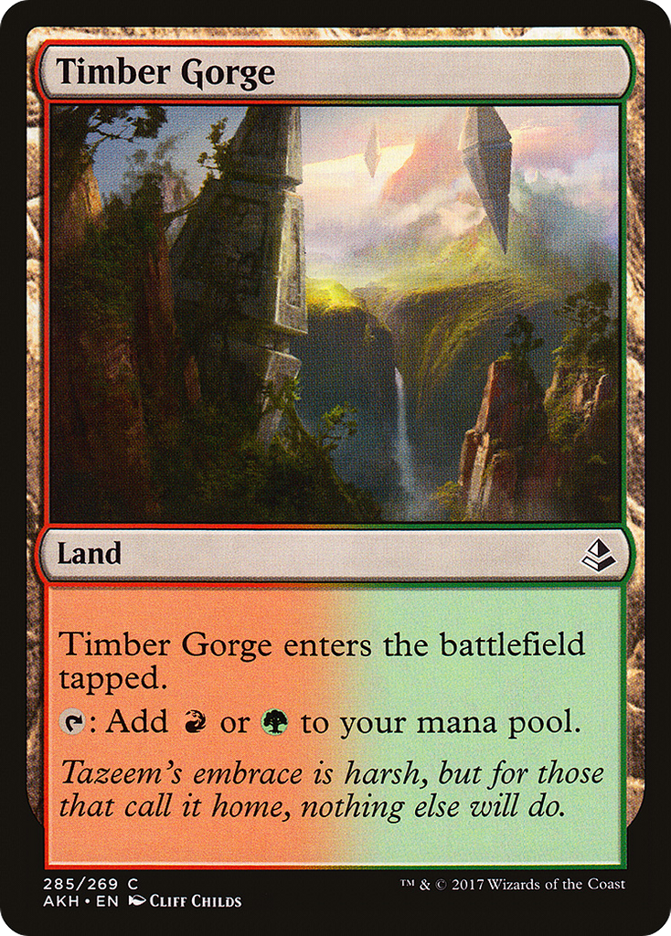 Magic: The Gathering - Timber Gorge - Amonkhet