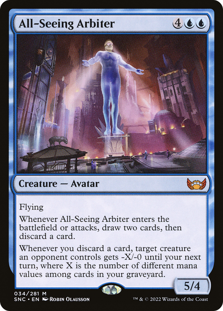 Magic: The Gathering - All-Seeing Arbiter - Streets of New Capenna