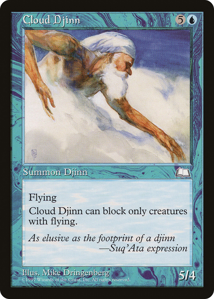 Magic: The Gathering - Cloud Djinn - Weatherlight