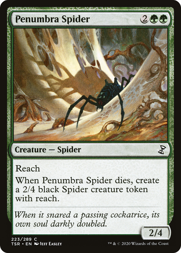 Magic: The Gathering - Penumbra Spider - Time Spiral Remastered