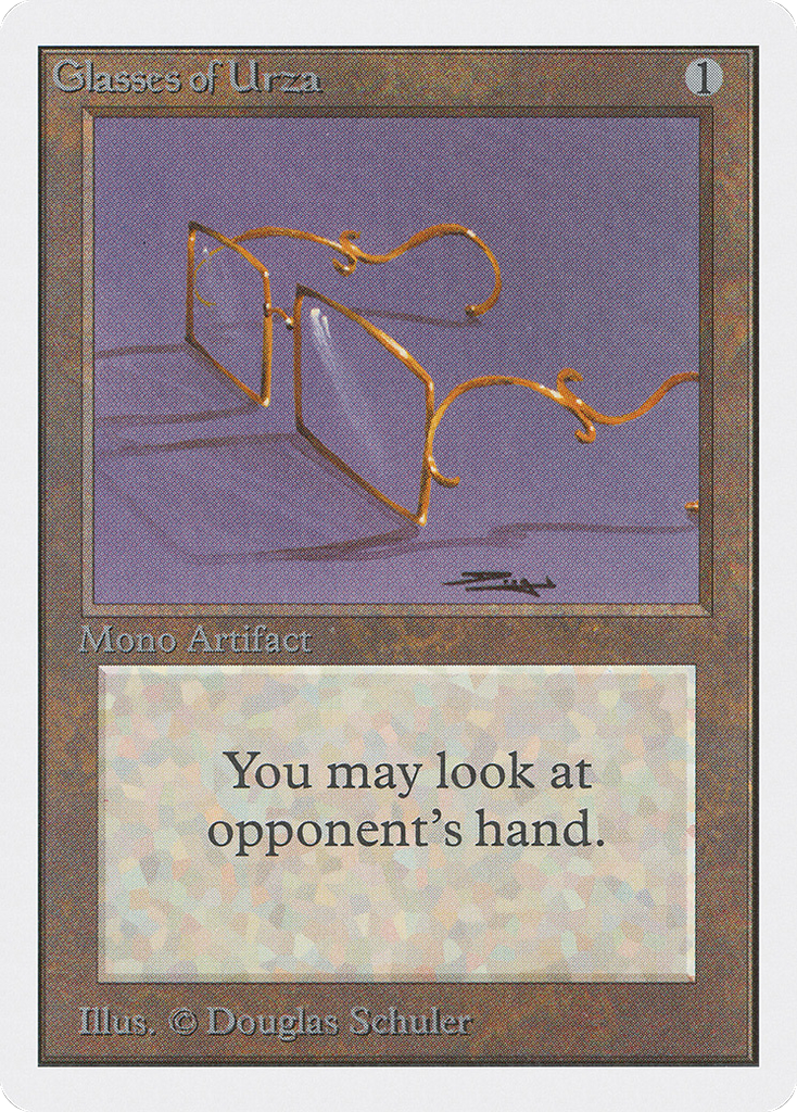 Magic: The Gathering - Glasses of Urza - Unlimited Edition