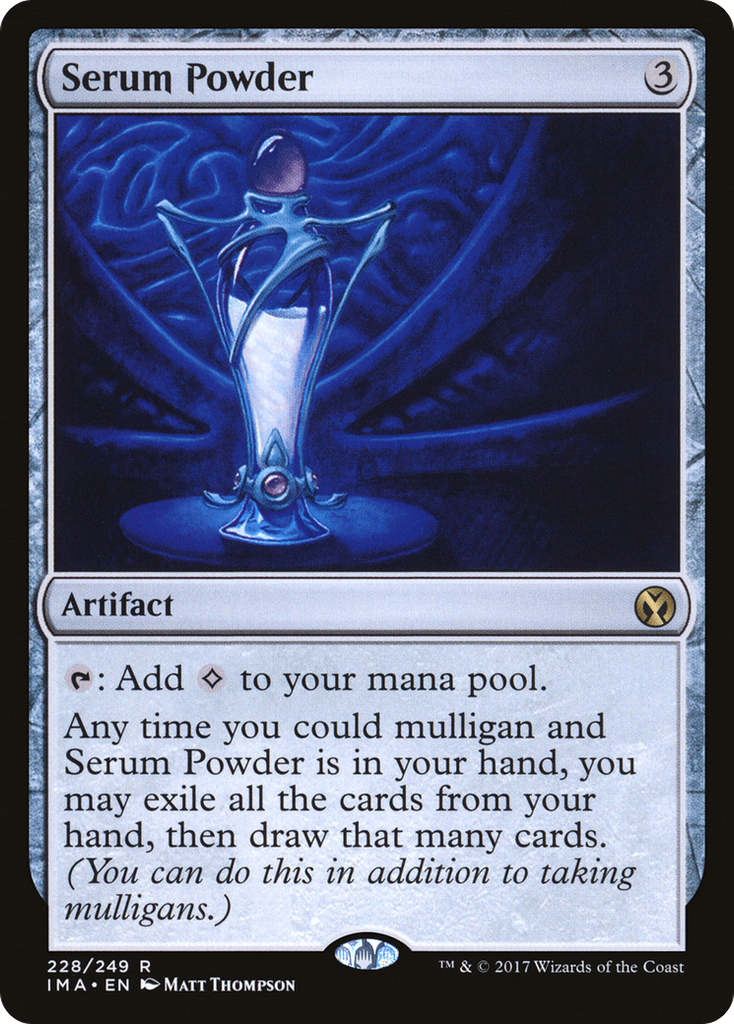 Magic: The Gathering - Serum Powder - Iconic Masters