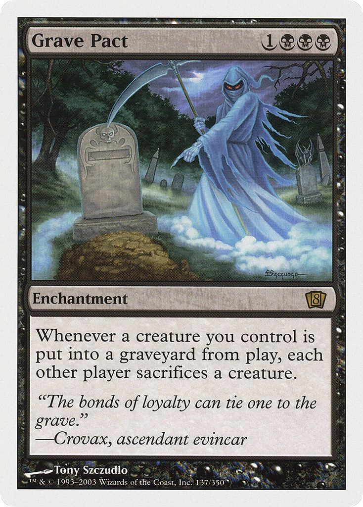 Magic: The Gathering - Grave Pact - Eighth Edition