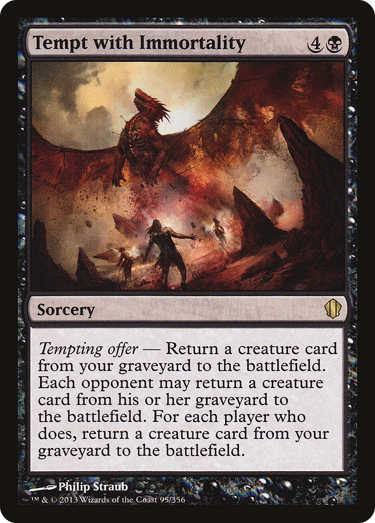 Magic: The Gathering - Tempt with Immortality - Commander 2013