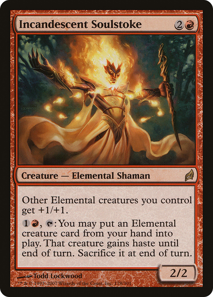 Magic: The Gathering - Incandescent Soulstoke - Lorwyn