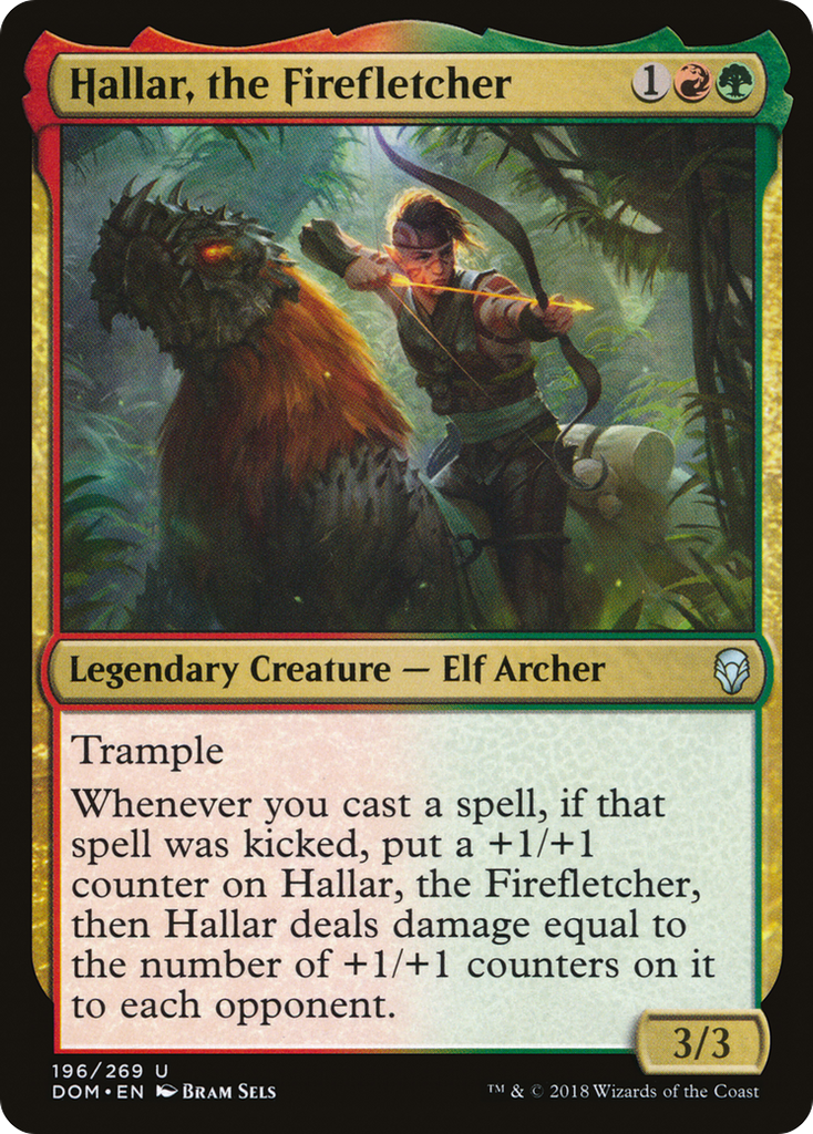 Magic: The Gathering - Hallar, the Firefletcher - Dominaria