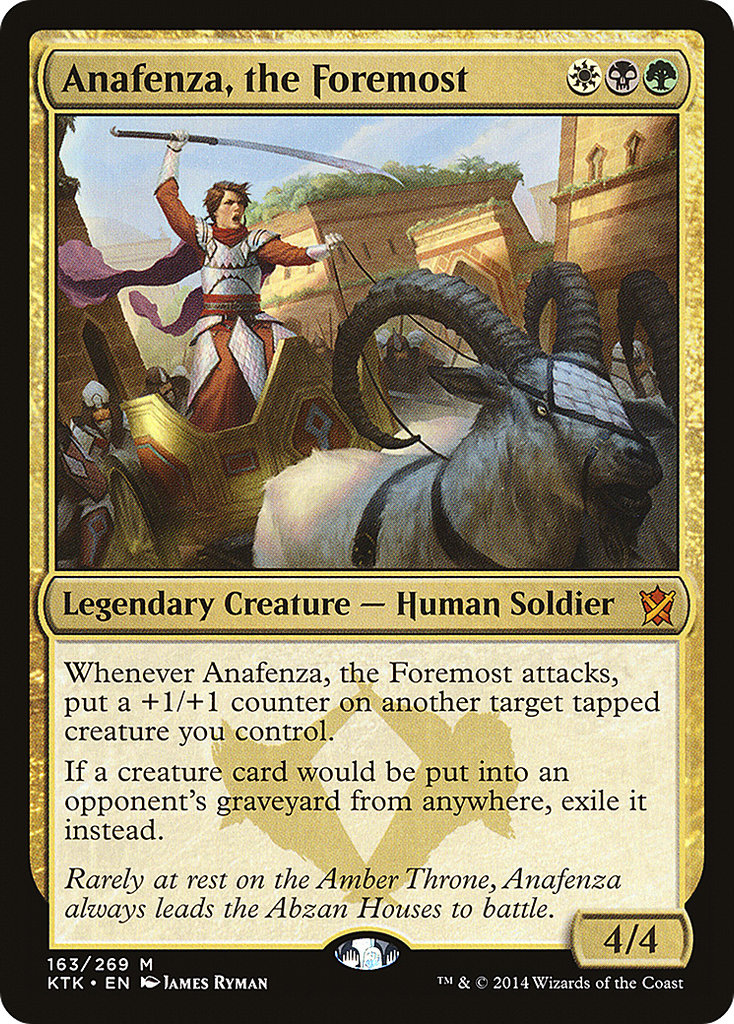 Magic: The Gathering - Anafenza, the Foremost - Khans of Tarkir