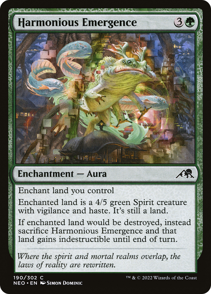 Magic: The Gathering - Harmonious Emergence - Kamigawa: Neon Dynasty