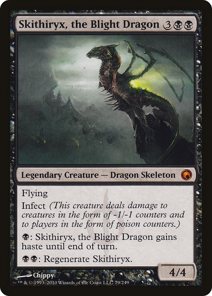 Magic: The Gathering - Skithiryx, the Blight Dragon - Scars of Mirrodin