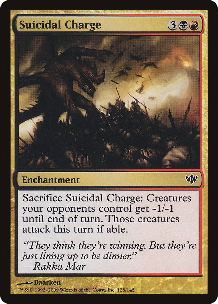 Magic: The Gathering - Suicidal Charge - Conflux