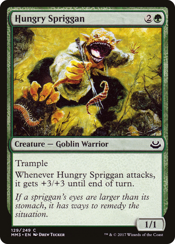 Magic: The Gathering - Hungry Spriggan - Modern Masters 2017