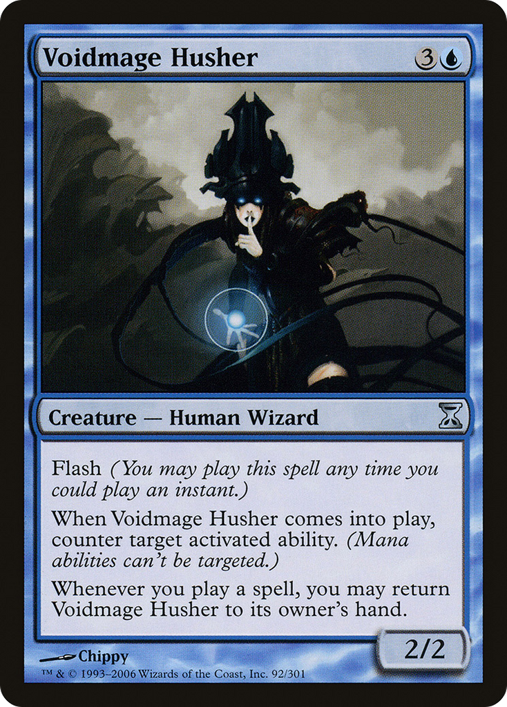 Magic: The Gathering - Voidmage Husher - Time Spiral