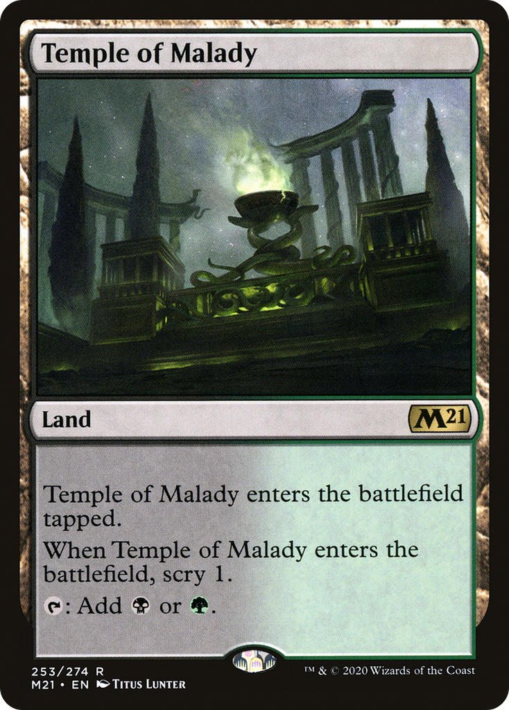 Magic: The Gathering - Temple of Malady - Core Set 2021