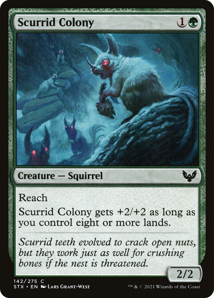 Magic: The Gathering - Scurrid Colony Foil - Strixhaven: School of Mages