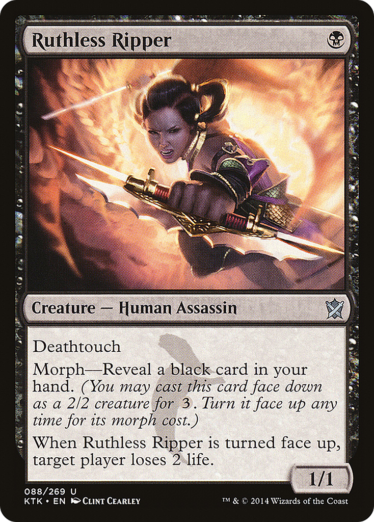 Magic: The Gathering - Ruthless Ripper - Khans of Tarkir