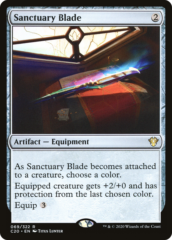 Magic: The Gathering - Sanctuary Blade - Commander 2020