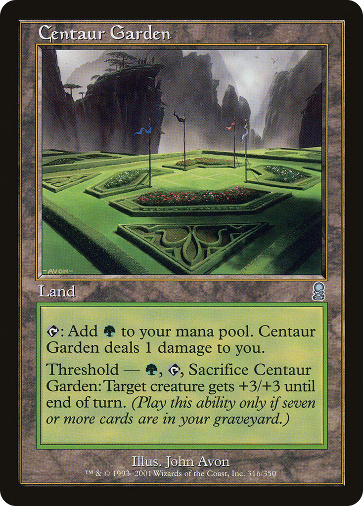 Magic: The Gathering - Centaur Garden - Odyssey