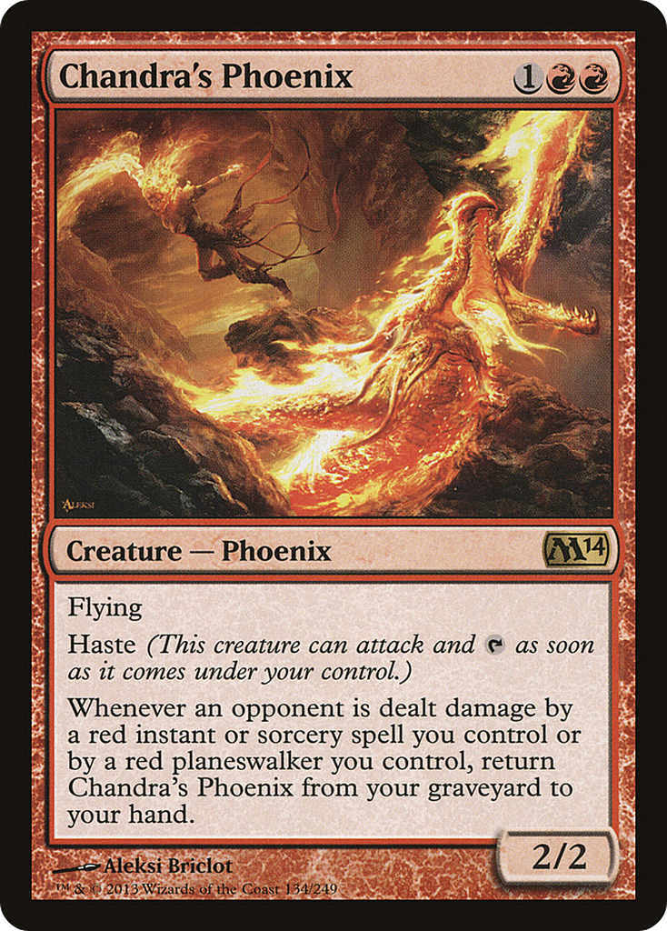 Magic: The Gathering - Chandra's Phoenix - Magic 2014