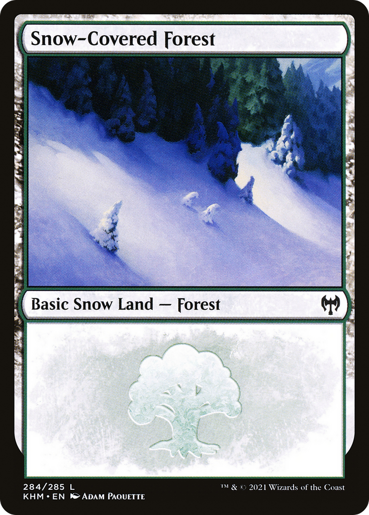 Magic: The Gathering - Snow-Covered Forest - Kaldheim