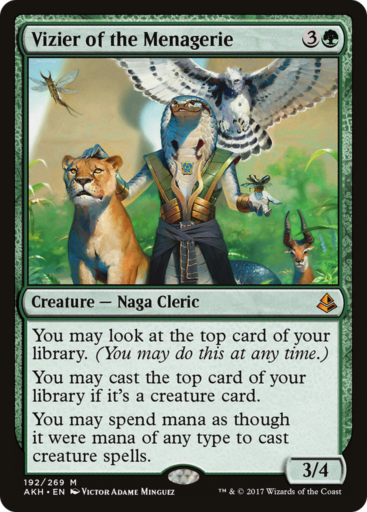 Magic: The Gathering - Vizier of the Menagerie - Amonkhet