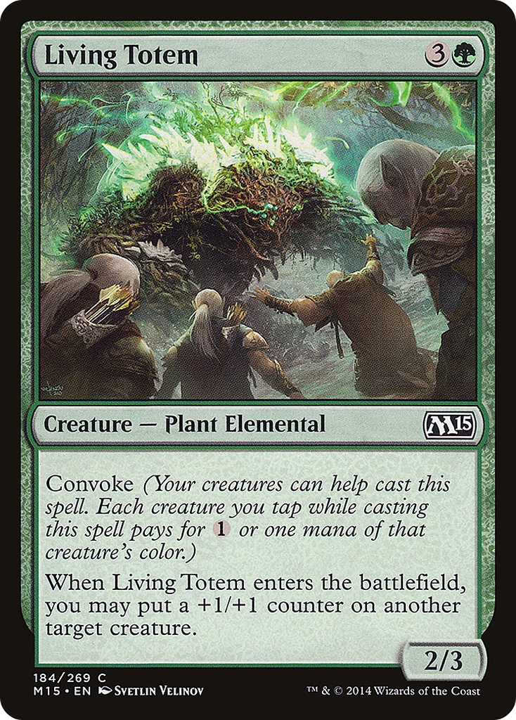 Magic: The Gathering - Living Totem - Magic 2015