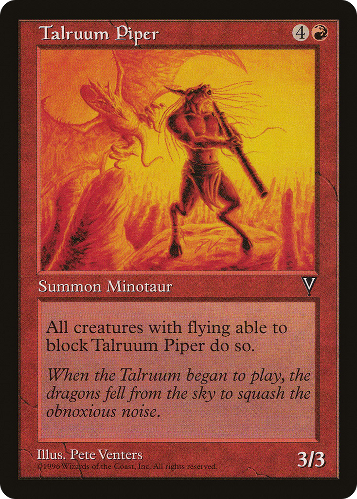 Magic: The Gathering - Talruum Piper - Visions