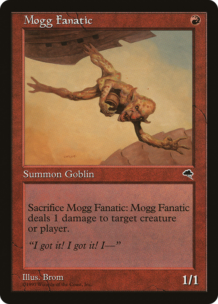Magic: The Gathering - Mogg Fanatic - Tempest