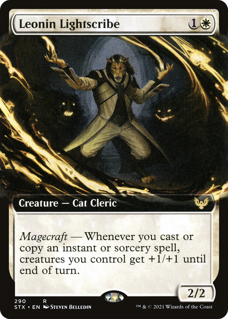 Magic: The Gathering - Leonin Lightscribe Foil - Strixhaven: School of Mages