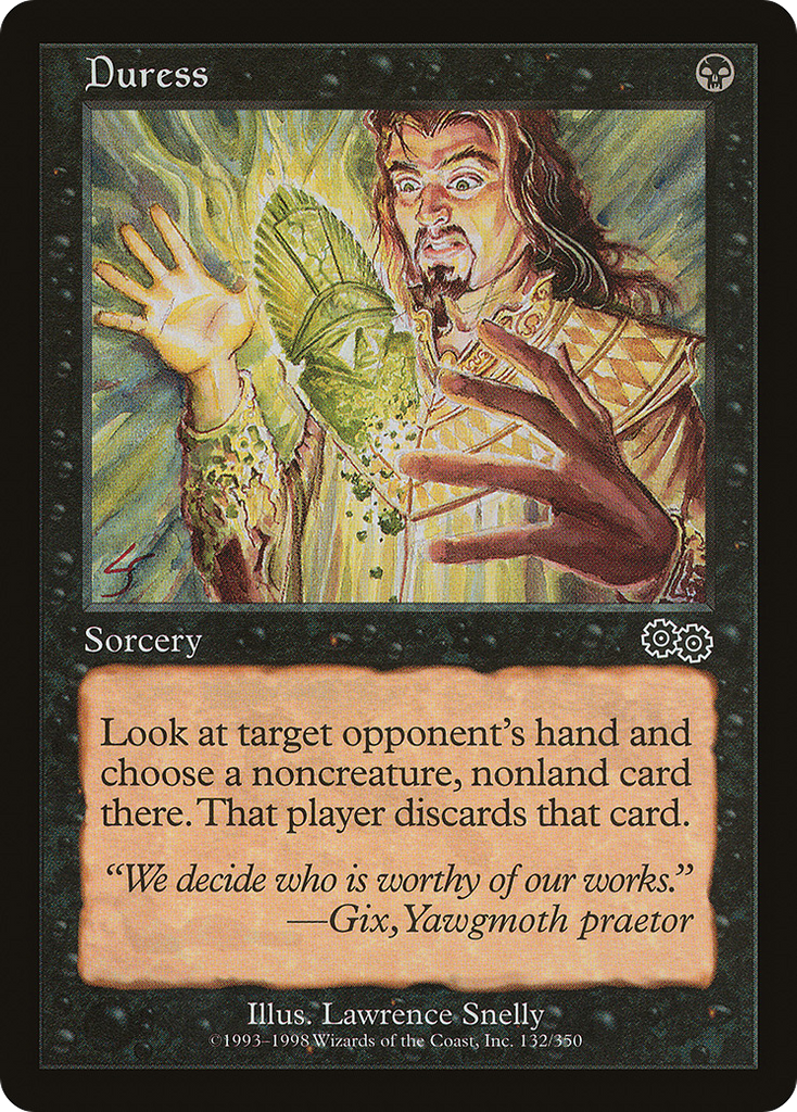 Magic: The Gathering - Duress - Urza's Saga