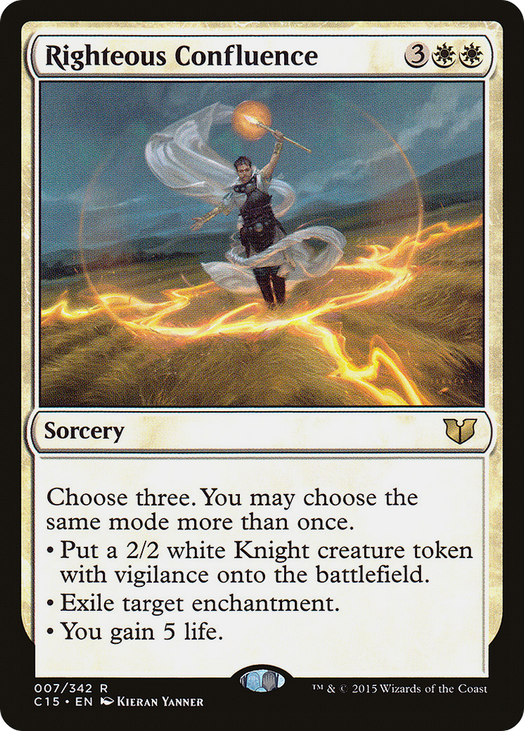 Magic: The Gathering - Righteous Confluence - Commander 2015