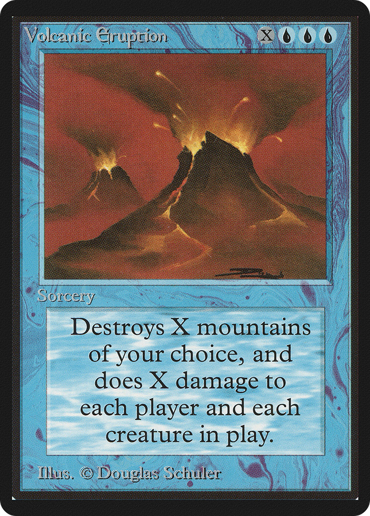 Magic: The Gathering - Volcanic Eruption - Limited Edition Beta