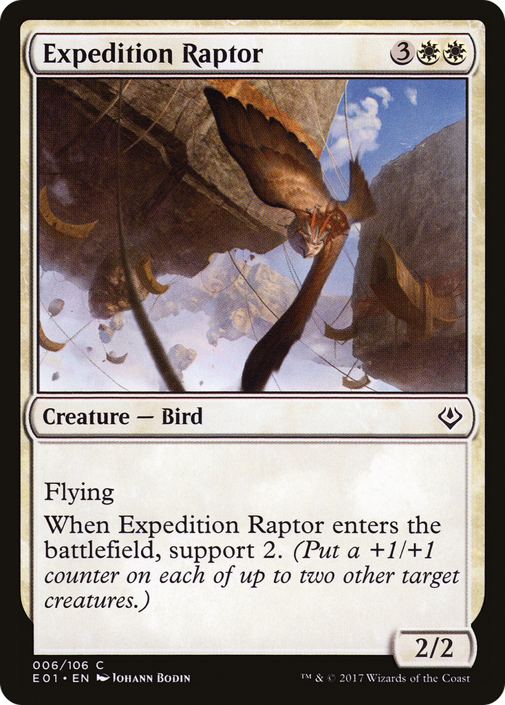 Magic: The Gathering - Expedition Raptor - Archenemy: Nicol Bolas