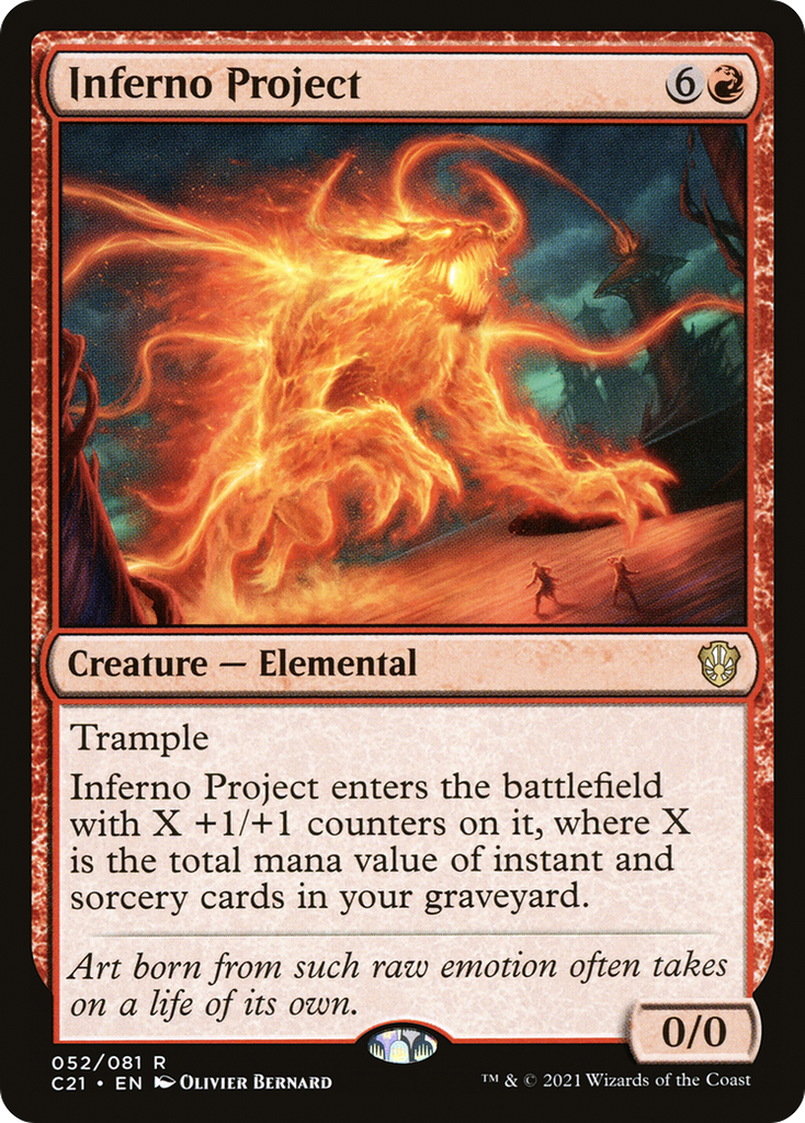 Magic: The Gathering - Inferno Project - Commander 2021